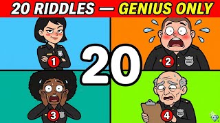 🏆 Only 1% Can Solve These 20 Genius Riddles! 🧠🔍 Can You Score a Perfect 20/20? 🤯