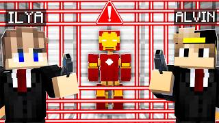 ?ILYA V ALVIN ROBOTNI HIMOYA QILISHDI ! MINECRAFT UZBEK TILIDA