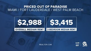Rent in West Palm Beach, Fort Lauderale, Miami market up 57%, largest in nation