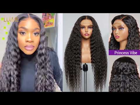 Luvme Flowy Bohemia Curls Wig | Curly Glueless 5x5 Closure Lace Wig Pre-plucked - Luvme Flowy Bohemia Curls Wig | Curly Glueless 5x5 Closure Lace Wig Pre-plucked
