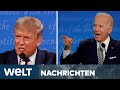 US-WAHL 2020 LIVE: Hochspannung - Das zweite TV-Duell zwischen Biden und Trump in Nashville