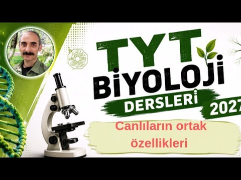 2027 tyt biyoloji yaz kursu, canlıların ortak özellikleri, #summerofgoals