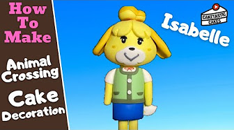 Isabelle Cake Topper - Animal Crossing Cake Tutorial - Cake Decorating Video by Caketastic Cakes