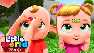 Bacağım Uf Oldu, Pansuman Şarkısı Eğlenceli Ve Öğretici Çocuk Şarkıları Little World Türkçe