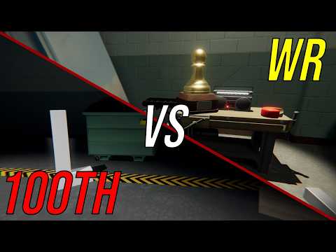 Superliminal Speedrun WR Comparison