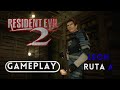 Resident Evil 2 PS1 (1998) | Leon A Scenario Longplay Completo | Full Game • No Commentary • Classic