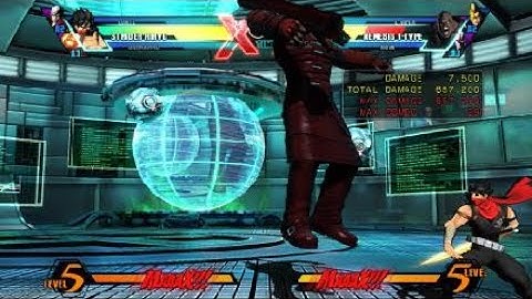 UMVC3 Strider bird bomb tech