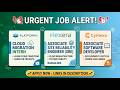 Hiring Now: Cloud Internships, Flexera SRE & Cyntexa Dev Jobs 💼 Apply Fast 🚀