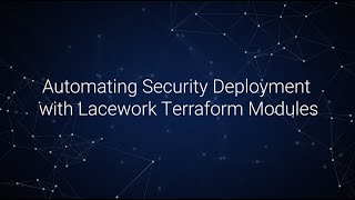 Lacework Terraform Integration