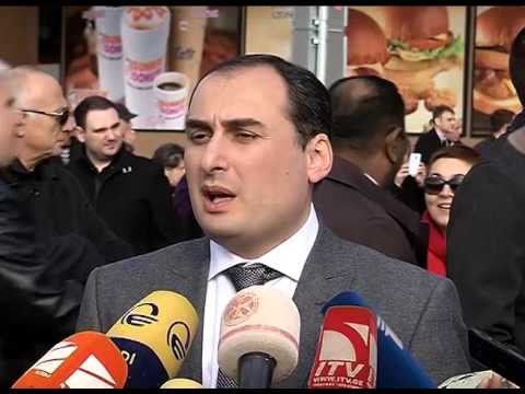 დიმიტრი ქუმსიშვილმა „ვისოლ ჯგუფის“ სავაჭრო კომპლექსი გახსნა