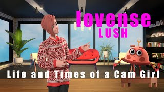 Cam Girl (Watch until the end) Rhyme Ode to my Lovense lush Chapter 2  #Lovense #Lush