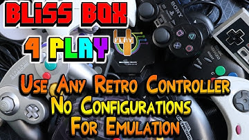 Universal Emulation Plug & Play Controller Adapters - Bliss Box 4 Play!