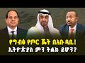 UAE ን ከኢራን ሊጠብቁ ያሰቡት አልሲሲ ኢትዮጵያን ከኢማይሬቶች የመነጠል ሴራ Al Sisi Conspiring To Isolate Ethiopia 