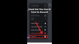 Cool Discord ID Trick! #shorts