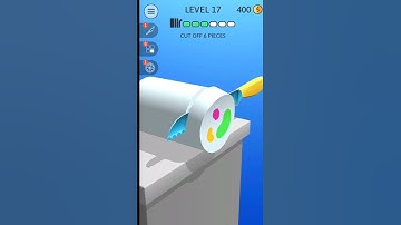 ASMR Slicing Game Relaxing sounds Android iOS Gameplay shorts 17