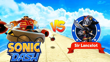 Sonic Dash - Sir Lancelot VS Boss Egmann GAMEPLAY (Android, IOS) : #New Character