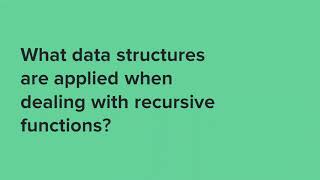 Data Structures | Campus Interview | Part 1