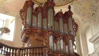 J. S. Bach: Organ Concerto in a minor BWV 593 from Vivaldi - Karl Richter organ