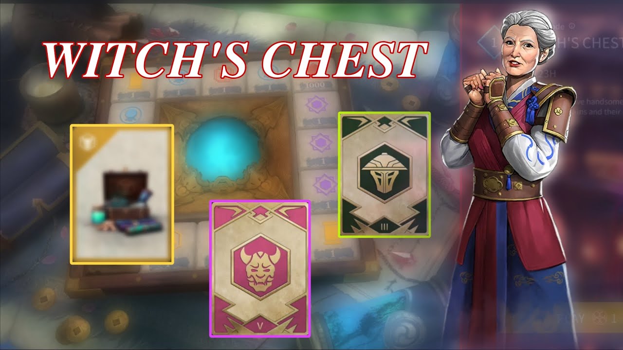 🎲 Spinning Witch'S Chest (7 Tickets) Lucky Board 🎲 Shadow Fight 3