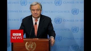 UN Secretary General: No Alternative to two State solution - BBC News
