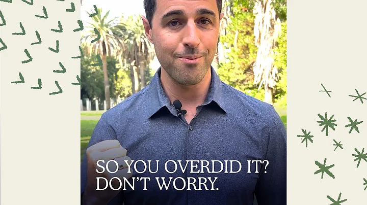 So you overdid it? Don’t worry! | Recovery with re-origin®