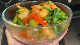 Cooking With TJ 😋🍽 Episode 2 || Potato Bowl w/ Italian Sausage &amp; Shrimp
