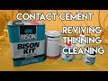 Contact Cement - Reviving, Thinning and Cleaning - TUTORIAL