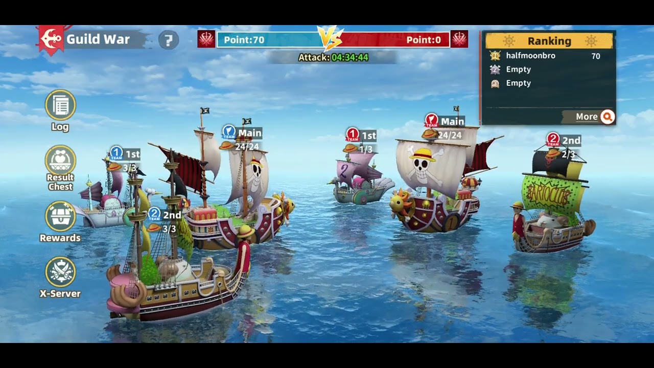 King of sailing guild wars gameplay ROCKS PIRATES VS COMENOW!! EPIC 