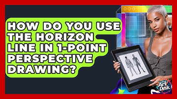 How Do You Use The Horizon Line In 1-point Perspective Drawing? - The Virtual Art Desk