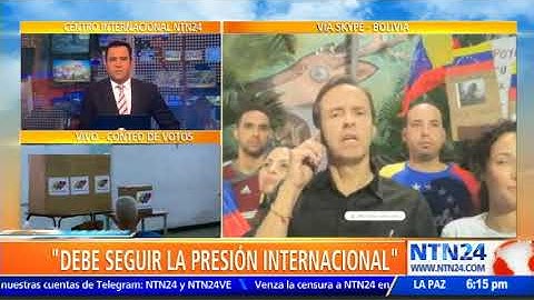 “Tuto” Quiroga llama a mantener la máxima presión contra el gobierno de Venezuela