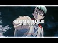 sigma rule - dior [edit audio]