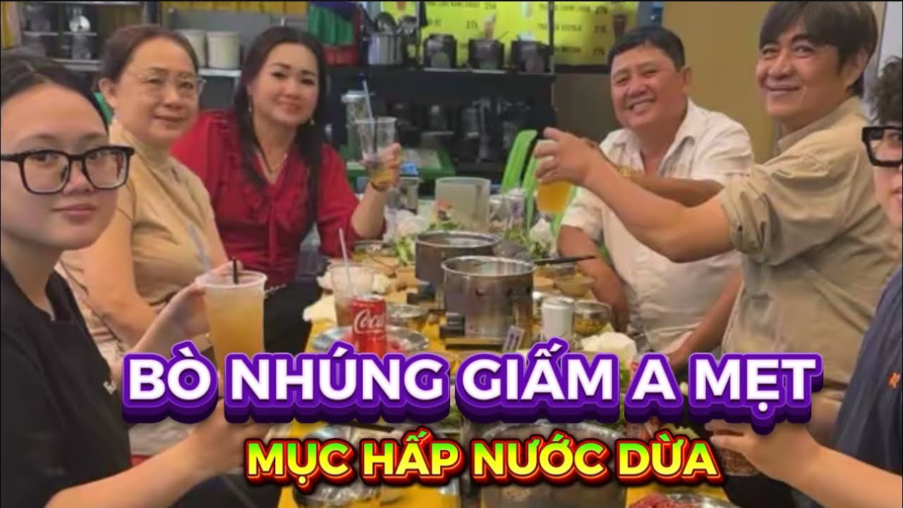 🍁528# VỀ VIỆT NAM CÙNG ANH CHỊ HAI ĐI THƯỜNG THỨC MÓN BÒ NHÚNG GIẤM A MẸT QUÂN 10 QUÁ NGON . 