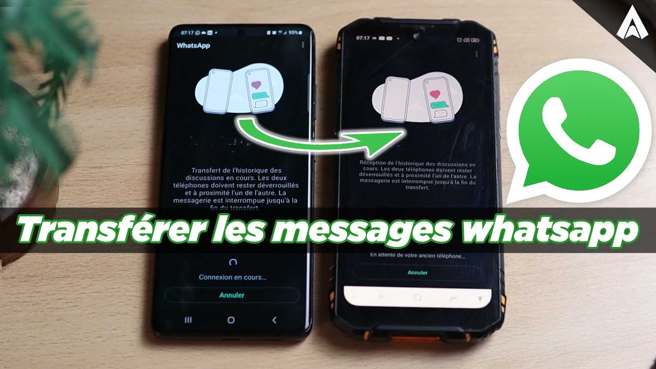 Transfrer les Messages WhatsApp sur un Autre Tlphone