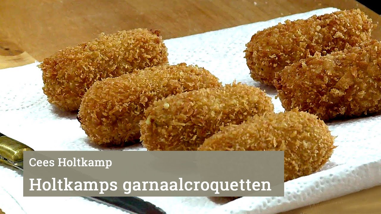 De fameuze garnaalcroquet van Holtkamp
