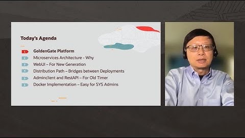 Training - 1hr Introduction to GoldenGate 21c Microservices