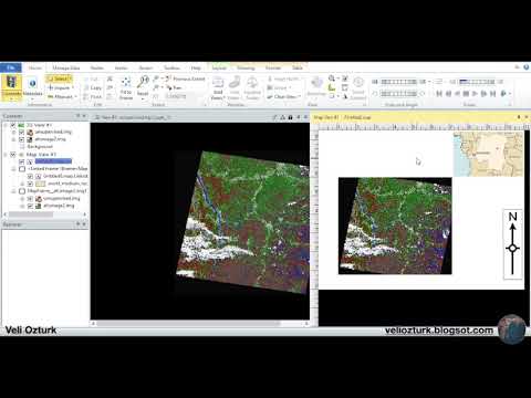 Erdas Imagine | Create a Map Layout