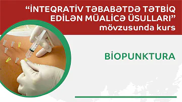 Mühazirə 9. Biopunktura