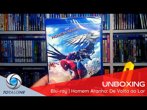 📦 UNBOXING | BLU-RAY HOMEM ARANHA: DE VOLTA AO LAR 🕷️