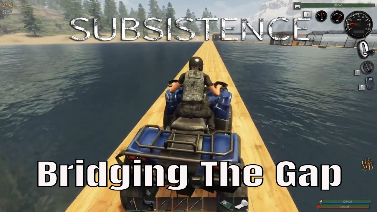 Subsistence Alpha 60 Ep 129 The ATV Bridge and Glass Work