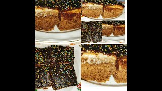 طريقة عمل كيك الشيكولاته الثلاثة طبقات How to make the three layer chocolate cake 