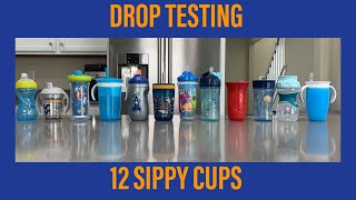 The Most Leak-Proof and Spill-Proof Sippy Cup | Drop Testing 12 Sippy Cups