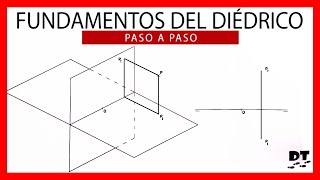 😅 DIÉDRICO dibujo técnico 😅 Fundamentos del sistema DIÉDRICO | Sistema DIÉDRICO introducción