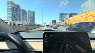 2023 Tesla Model Y Loaner - Las Vegas Afternoon FSD - May 14, 2026