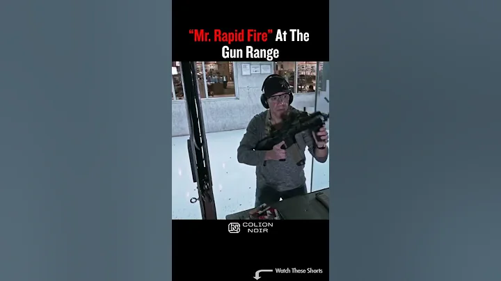 “Mr. Rapid Fire” At The Gun Range!
