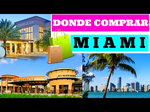 Video: Los 10 mejores centros comerciales de Miami