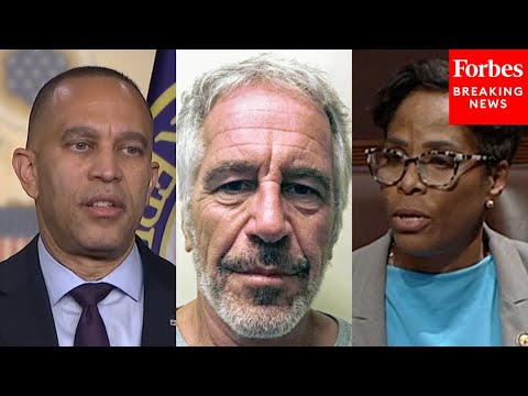 BREAKING: Hakeem Jeffries Grilled By Reporters Over Alleged Dem Ties To Jeffrey Epstein