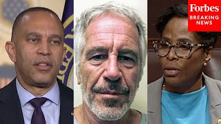 BREAKING: Hakeem Jeffries Grilled By Reporters Over Alleged Dem Ties To Jeffrey Epstein