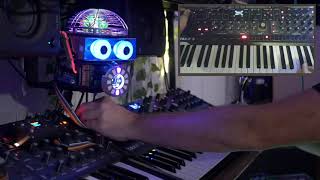 Sequential Take 5 Live Loop Jam - Boss RC-300 - Roland TR-8S - M1D1 Bot