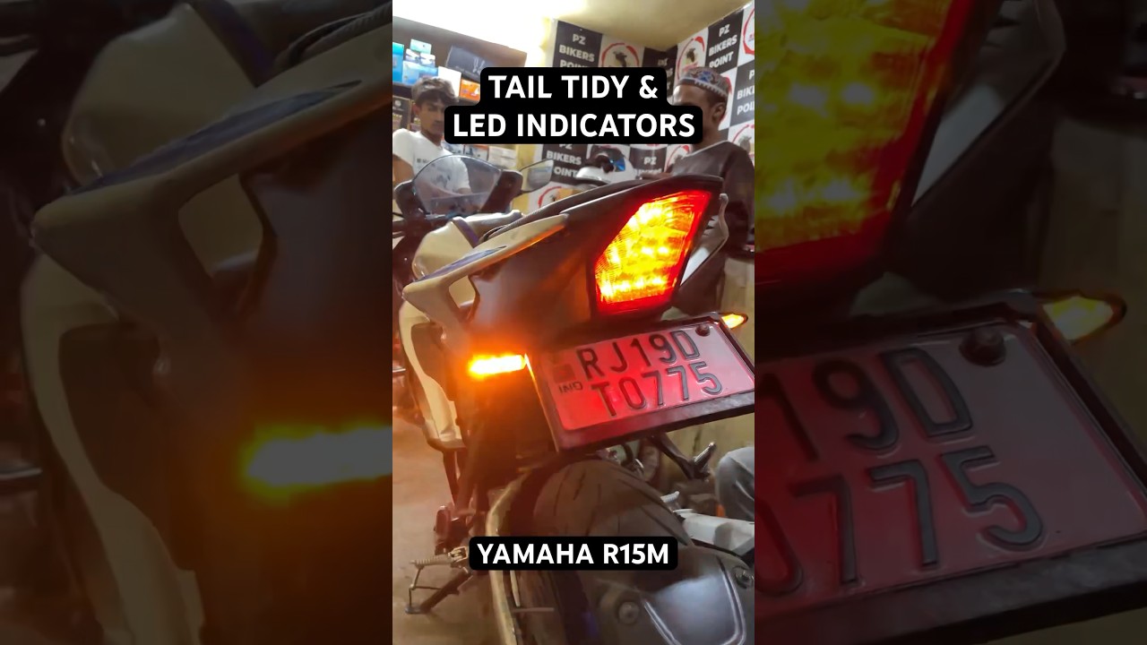 TAIL TIDY | LED INDICATORS | YAMAHA R15M