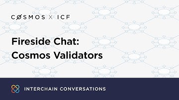 Fireside chat with Cosmos Validators